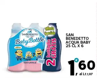 Extra Supermercati San benedetto acqua baby offerta