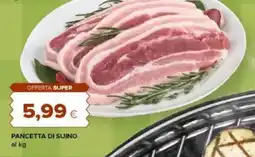 Tigre Pancetta di suino offerta