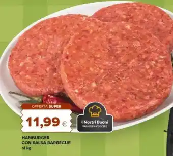 Tigre Hamburger con salsa barbecue offerta