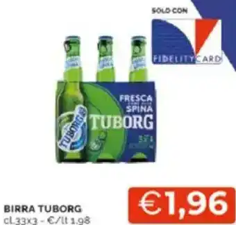 Mercatò Birra tuborg offerta