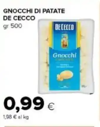 Tigre Gnocchi di patate DE CECCO offerta
