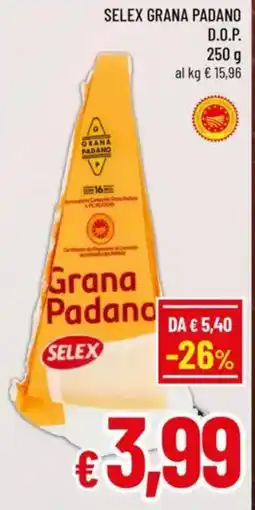 A&O Selex grana padano d.o.p. offerta