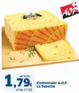 Sigma Emmentaler a.o.p. le superbe offerta