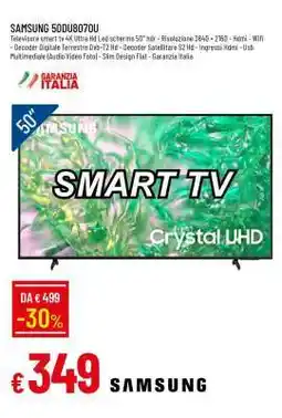 Famila SAMSUNG 50DU8070U offerta