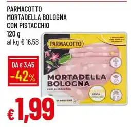 Famila PARMACOTTO MORTADELLA BOLOGNA CON PISTACCHIO offerta