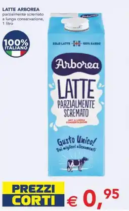 Esselunga LATTE ARBOREA parzialmente scremato a lunga conservazione offerta