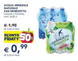 Esselunga Acqua minerale naturale SAN BENEDETTO offerta