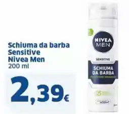 Sigma Schiuma da barba Sensitive Nivea Men offerta