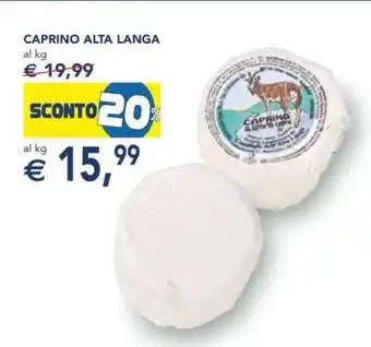 Esselunga Caprino Alta Langa offerta
