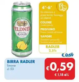 MD Discount BIRRA RADLER offerta