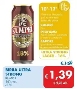 MD Discount BIRRA ULTRA STRONG offerta