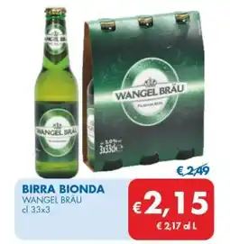 MD Discount BIRRA BIONDA offerta