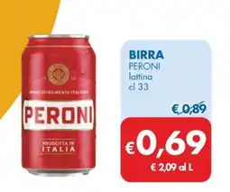 MD Discount Birra Peroni offerta