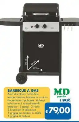 MD Discount BARBECUE A GAS offerta