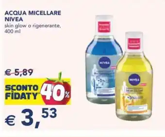 Esselunga Acqua micellare NIVEA offerta