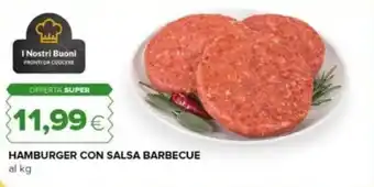Tigre Hamburger con salsa barbecue offerta