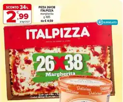 Iperal Pizza 26x38 ITALPIZZA offerta