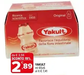 Iperal Yakult offerta