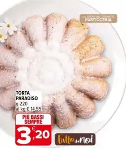 Iperal Torta paradiso Fatto da Noi offerta