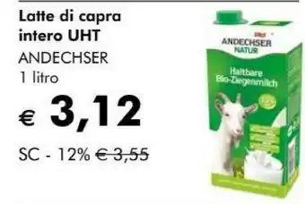 Haltbare bio alpenmilch 1.5% fett 1000 g(ml)