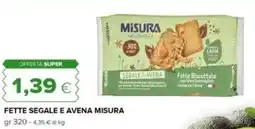 Tigre Fette segale e avena MISURA offerta