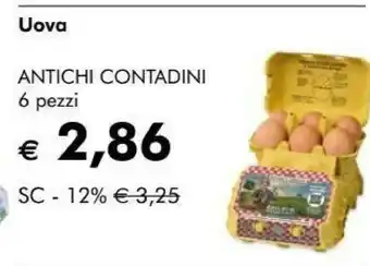 NaturaSì Antichi contadini uova offerta