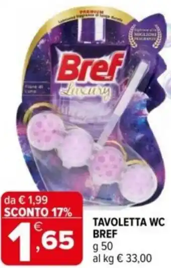 Iperal Tavoletta wc bref offerta