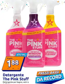 Action Detergente the pink stuff detergente per bagno, vetri o multiuso offerta