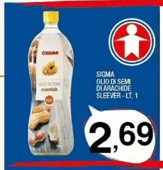 Sigma Sigma olio di semi di arachide sleever offerta