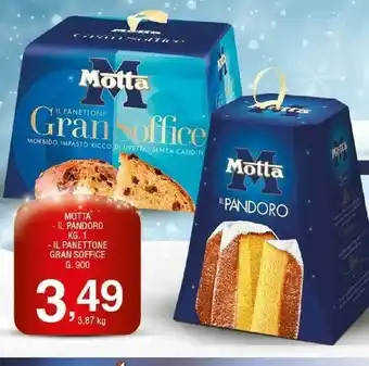 Sigma Gran soffice il panettone con uvetta senza canditi 1000 g(ml) offerta
