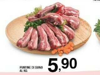 Sigma Puntine di suino offerta