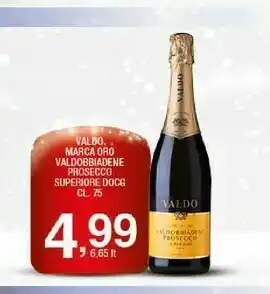 Sigma Valdo marca oro valdobbiadene prosecco superiore docg offerta