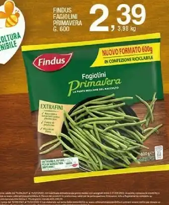 Sigma Fagiolini primavera 600 g offerta