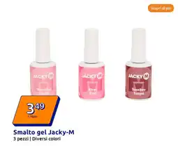 Action Smalto gel jacky-m 3 pezzi | diversi colori offerta
