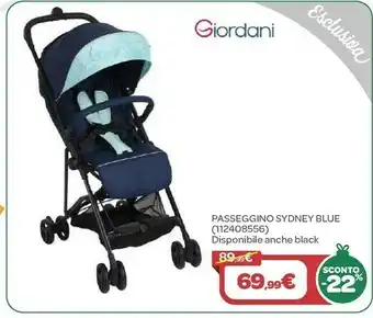 Bimbo Store Passeggino sydney blue offerta