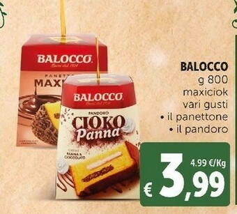 Il pandoro maxi ciok 800 g(ml)