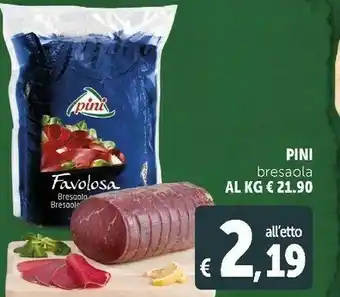 Deco Supermercati Bresaola offerta