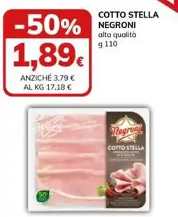 Basko Cotto stella NEGRONI offerta