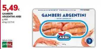 Basko Gamberi argentini ARBI offerta