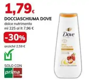 Basko Docciaschiuma DOVE offerta