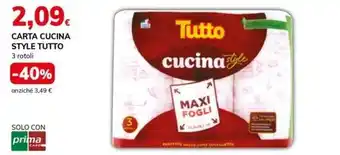 Basko Carta cucina style TUTTO offerta