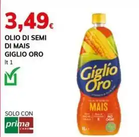 Basko Olio di semi di mais GIGLIO ORO offerta