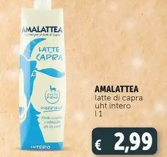 Deco Supermercati Latte di capra intero a lunga conservazione 1000 g(ml) offerta