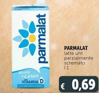 Deco Supermercati Latte parzialmente scremato uht 1000 g(ml) offerta