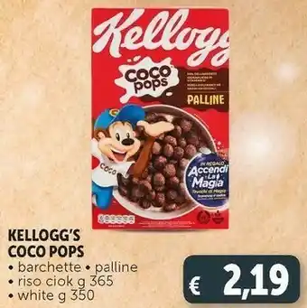 Deco Supermercati Kellogg's - coco pops palline 365 g(ml) offerta