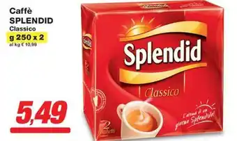 Prix Quality Caffè SPLENDID Classico offerta