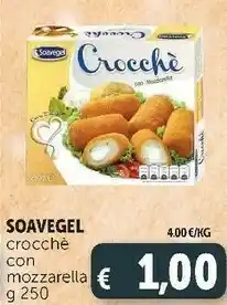 Deco Supermercati Crocche con mozzarella 250 g offerta