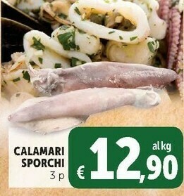 Deco Supermercati Calamari sporchi offerta