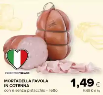 Tigre Amico Mortadella favola in cotenna offerta