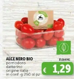 Deco Supermercati Pomodoro datterino bio offerta